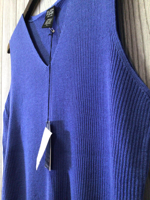 Eileen Fisher Wool Knit Shell Size Large